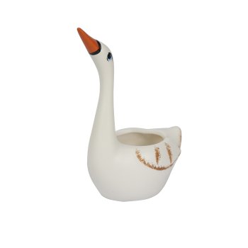 Cachepot Pt6 Cisne Bico Alto